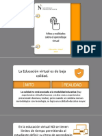 Mitos y Realidad de La Educacion Virtual