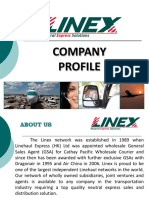 LINEX Company Profile - 2018