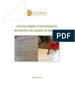 Estudo Sobre A Governacao Municipal Na Cidade de Maputo