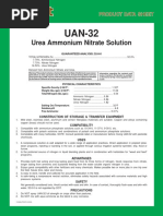 Urea Ammon Nitrate Solution 32-0-0