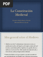 La Constitución Medieval