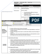 Capacity Lesson Plan