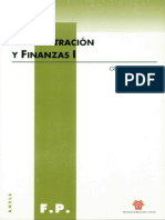 Módulos Administración y Finanzas