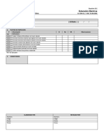 Check List Extensión Eléctrica