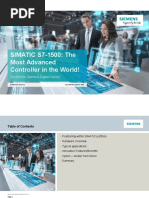 SIEMENS Simatic S7-1500 PLC PDF