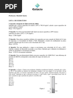 Lista 1 de Hidraulica Revisada