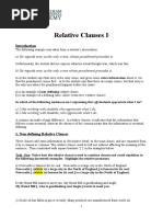 99 Relative Clauses I