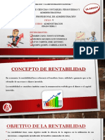 Rentabilidad y Utilidad - Diapositiva