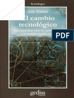 El Cambio Tecnologico ELSTER PDF