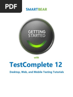 Getting Started With Testcomplete