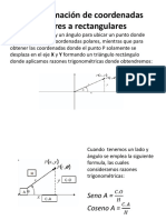 Transformación de Polares A Rectangulares