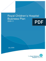 RCH Business Plan 092009 PDF