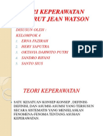 Teori Keperawatan Menurut Jean Watson