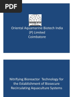 Oriental Aquamarine Biotech India Oriental Aquamarine Biotech India (P) Limited Coimbatore