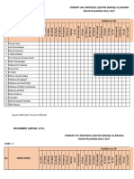 Format Nilai UTS Tahfidz