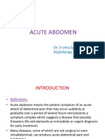 Acute Abdomen 