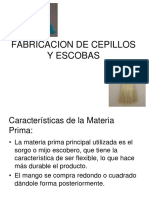 Fabricacion de Cepillos y Escobas