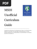 Curriculum Guide 2022