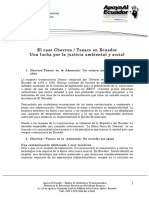 Expediente Caso Chevron Abril 2015 PDF