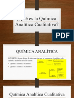 Qué Es La Química Analítica Cualitativa