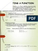 Evaluating Functions