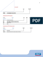 Nomenclatura SKF Acoplamientos