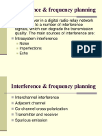 Interference & Frequency Planning