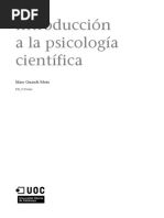 Introducción A La Psicología Científica