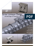 Screw Conveyor Design and Developement 