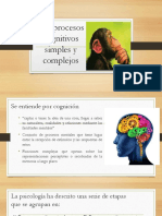 Los Procesos Cognitivos Simples y Complejos