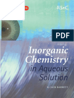 (Jack Barret) Inorganic Chemistry in Aqueous Solut (BookFi