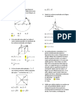 Problemas de Cinematica & Vectores