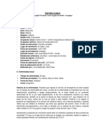 Historia Clinica Hidatidosis Pulmonar DR Cuba