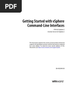 Vsphere Esxi Vcenter Server 602 Command Line Interface Getting Started Guide