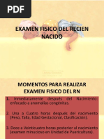 Examen Fisico Del Recien Nacido 2