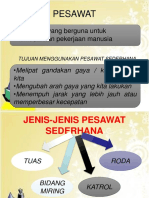 Bahan Ajar PPT Pesawat Sederhana