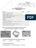 Evaluacion de Historia 3 Era Unidad