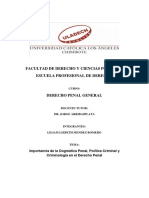 Dogmatica Penal Politica Criminal y Criminologia