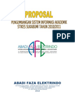 Proposal Sistem Informasi Akademik