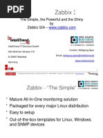 Zabbix 3.0. The Simple The Powerful and The Shiny-Wolfgang Alper