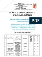 Rezultate GRD II PDF