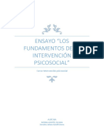 Ensayo Intervencion Psicosocial