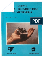 Nuevo Manual de Industrias Alimentarias