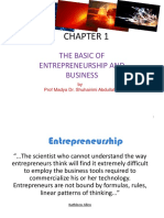 Chapter 1 Entrepreneurship Basis and Business