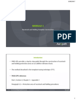 Module 1: Racetrack and Holding Template Construction