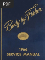 1966 Fisher Body Manual