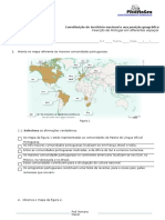 Ficha - Inserção de Portugal em Diferentes Espaços