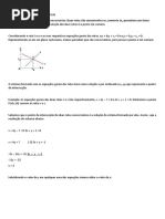 Intersecção Entre Retas