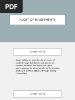 Audit of Investments Powerpoint