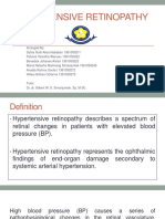 Hypertensive Retinopathy